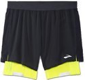 Brooks-Run Visible 5'' 2-in-1 Short