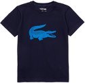 LACOSTE-T-Shirt Sport Junior Bleu Marine