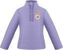 POIVRE BLANC-Polaire Micro Fleece Sweater 1540 Logo Peri Purple