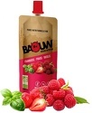 BAOUW-Framboise, fraise, basilic - Compote énergétique