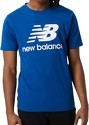 NEW BALANCE-NB Essentials Stacked Logo - T-shirt