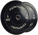 TUNTURI-Disque de Musculation 10kg Noir