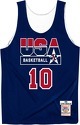 Mitchell & Ness-Maillot USA authentic reversible Clyde Drexler