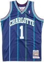 Mitchell & Ness-Maillot authentique Charlotte Hornets Muggsy Bogues 1994/95