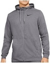 NIKE-Veste à capuche Dri-FIT Training gris foncé/noir