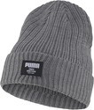 PUMA-Bonnet Gris Ribbed