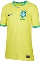NIKE-Maillot Brésil Domicile 2022/2023 Jaune Junior