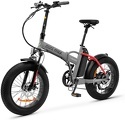 Argento-Vélo électrique pliable MiniMax Rouge