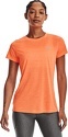 UNDER ARMOUR-T-shirt Twist Teck Orange pour femme