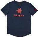 Saysky-Classic Pace T-Shirt Sky Captain Melange