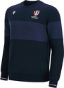 MACRON-Sweat-shirt Coupe du Monde Rugby France 2023 Bleu