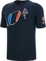 MACRON-T-shirt Adulte Rugby France World Cup 2023 Officiel