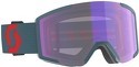 SCOTT -SCOTT Masque de ski SHIELD - Photochromique S2-4 - Red/ Green / Blue Chrome