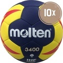 MOLTEN-10er Ballset H2X3400-NR HANDBALL
