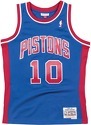 Mitchell & Ness-Maillot NBA Dennis Rodman Detroit Pistons 1988-89 Hardwood Classic Swingman Bleu