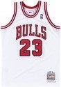 Mitchell & Ness-Maillot NBA Authentique Michael Jordan chicago Bulls 1997-98 Home Blanc