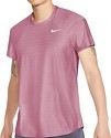 NIKE-T-shirt de Tennis Rose Homme Dry