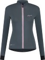 Rogelli-Maillot Manches Longues Velo Distance - Femme - Gris/Rose