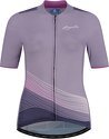 Rogelli-Maillot Manches Courtes Velo Peace - Femme - Violet/Rose
