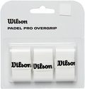 WILSON-Surgrips Padel Pro Overgrip Blanc x 3