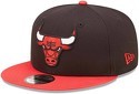 NEW ERA-Casquette NBA Chicago Bulls Team Patches 9Fifty Noir