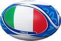 GILBERT-Ballon Coupe du Monde Rugby 2023 T.5 Italie Blanc/Vert