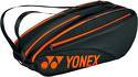YONEX-Sac de tennis Team Noir / Orange 6 raquettes
