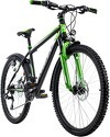 KS Cycling-VTT semi-rigide ATB 26'' Xtinct noir-vert TC 50 cm