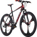 KS Cycling-Vtt Semi-Rigide 29" Xplicit Noir-Rouge Tc 53 Cm