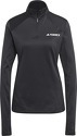 adidas Performance-Sweat-shirt à 1/2 zip en molleton Terrex Multi