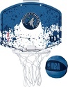 WILSON-Mini Panier Basket Nba Minnesota Timberwolves Team - Panier sur pied de basketball