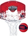 WILSON-Mini Panier Basket Nba New Orleans Pelicans Team - Panier sur pied de basketball