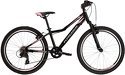 KROSS-Vélo VTT fille enfant LEA JR 1.0 noir/gris/rose 24''