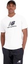 NEW BALANCE-Essentials Stacked Logo Manches Courtes Tee
