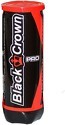 Black crown-Pro Padel Ball (X3) Palle da padel