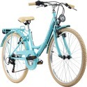 KS Cycling-Vélo Enfant 24'' Balloon Bleu Tc 36 Cm - Vélo de ville