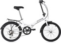 KS Cycling-Vélo pliant 20'' FOLDTECH 6 vitesses (cadre 32cm)