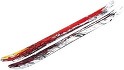 ATOMIC-Skis BENT CHETLER 110 - RED/YELLOW 2024