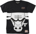 Mitchell & Ness-BIG FACE Shirt - NBA Chicago Bulls noir