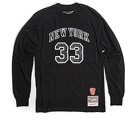 Mitchell & Ness-T-shirt New York Knicks number print ls