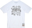 Mitchell & Ness-T-shirt San Antonio Spurs Blank Traditional