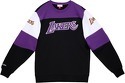 Mitchell & Ness-Sweatshirt col rond Los Angeles Lakers