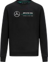 MERCEDES AMG PETRONAS MOTORSPORT-Sweatshirt Crew Logo Officiel Formule 1