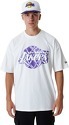 NEW ERA-T-shirt NBA Los Angeles Lakers Infill Logo Oversize Blanc