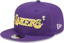 NEW ERA-9Fifty Snapback Cap Flower Los Angeles Lakers