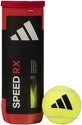 adidas Performance-Adidas Padel Speed RX Tube de 3 Balles