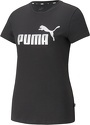 PUMA-Ess+ Metallic Logo Tee