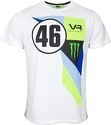 VR46 VALENTINO ROSSI-T-shirt VR46 Abu Dhabi Monster Energy Team Officiel MotoGP