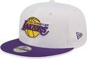 NEW ERA-Casquette NBA Los Angeles Lakers White Crown Team 9Fifty Blanc