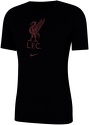 NIKE-T-Shirt Liverpool FC Crest noir/rouge